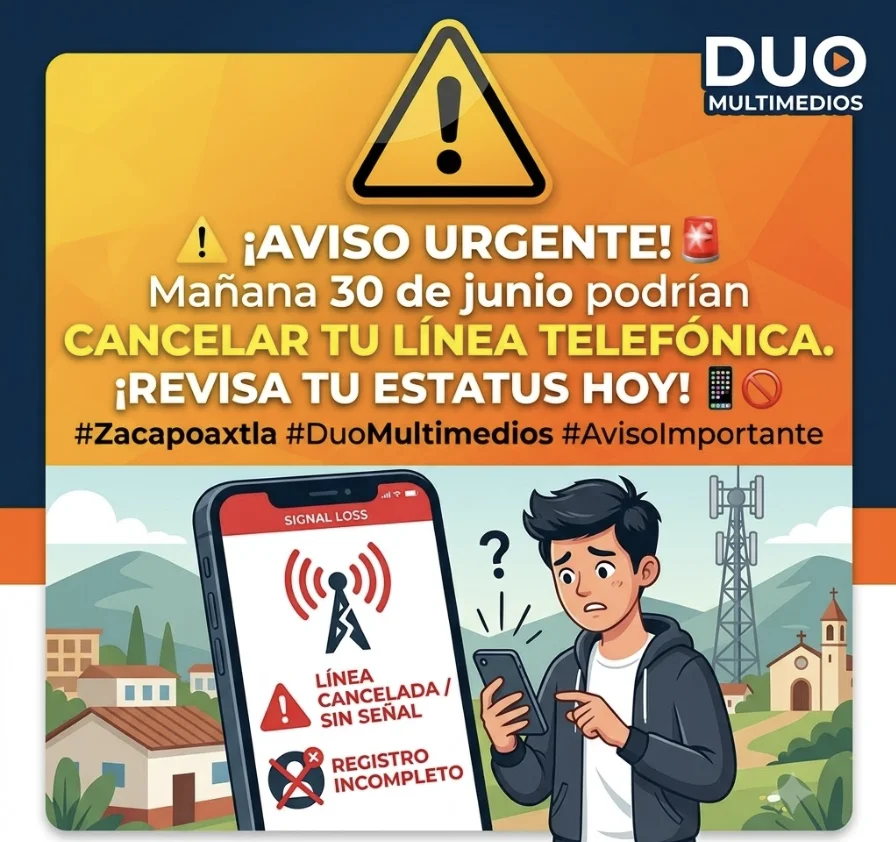 corte de linea telefonica